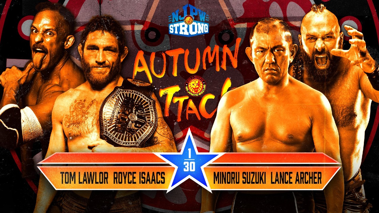 Tom Lawlor NJPW Strong Autumn Attack